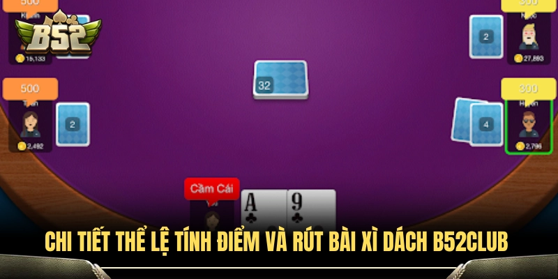 Xì Dách B52Club - Hướng Dẫn Cách Chơi Chi Tiết Dễ Thắng 3 Quy tắc tính điểm và bốc bài xì dách B52Club dễ hiểu
